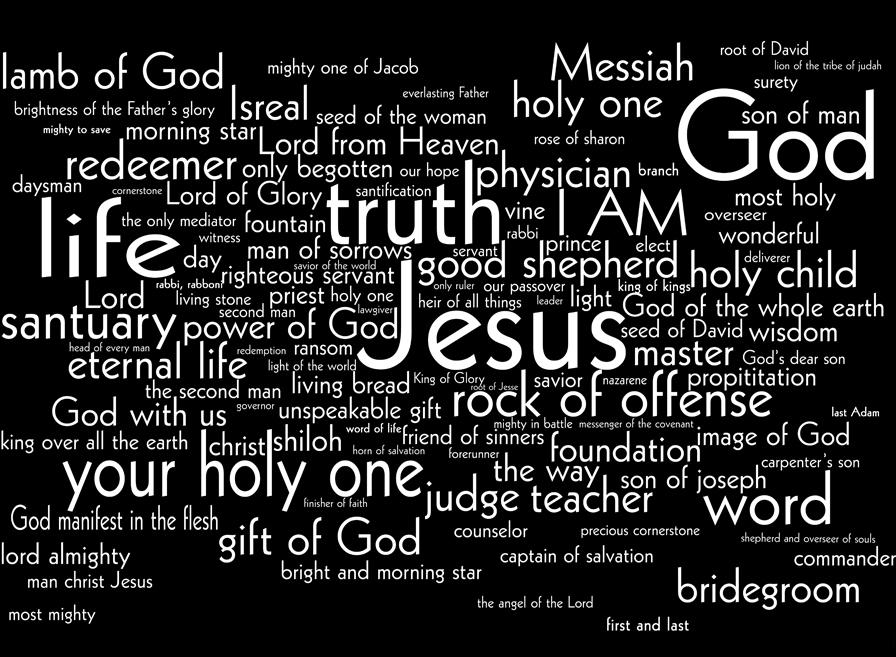 What Are All Of The Names Of Jesus