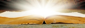 Open Bible with Light Image
